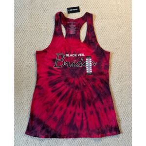 NWT Hot Topic Black Veil Brides Tie Dye Tank